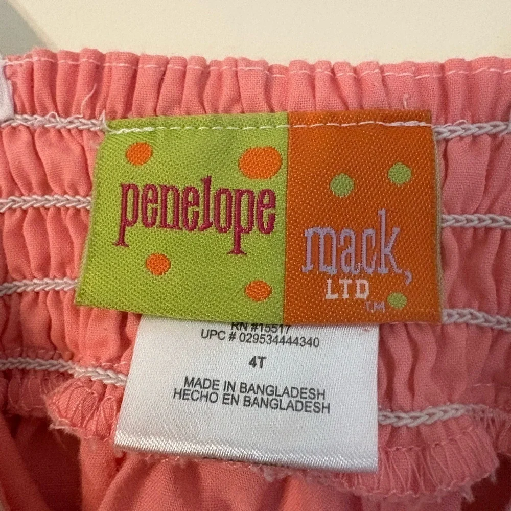 Pink and White Kids Dress